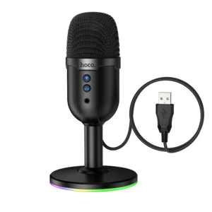 HOCO Bright USB Desktop Microphone L25 Black View 1