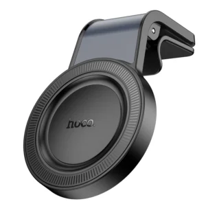 HOCO Ring Magnetic Car Holder L Air Outlet H59 Black Metal Gray View 1