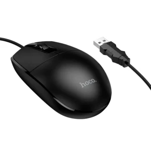 HOCO League Business Wired Mouse GM50 Black View 1