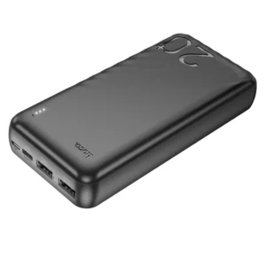 HOCO J123A 20000mAh Power Bank High Capacity Black View 7