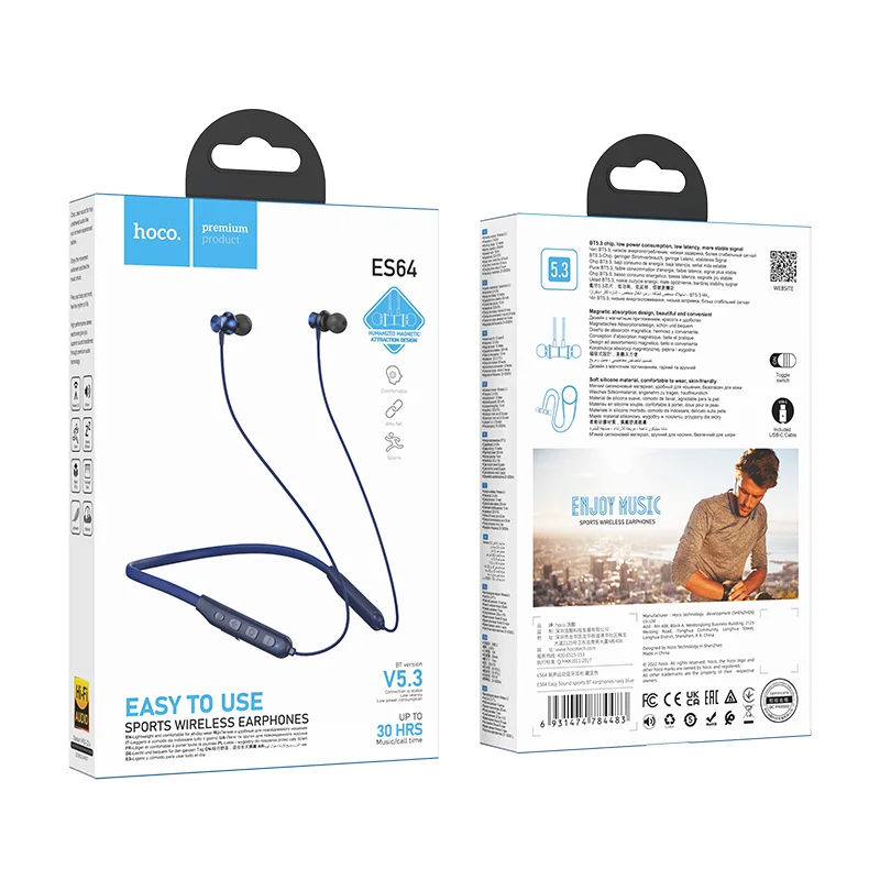 ES64 Easy Sound sports BT earphones – View 4