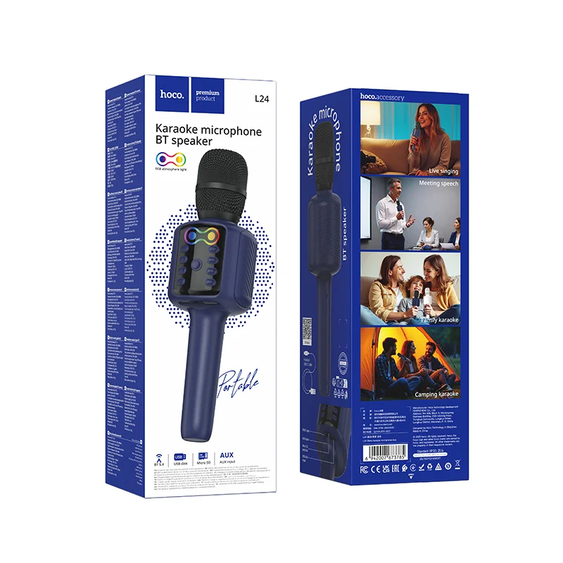 L24 Shine karaoke microphone – View 3